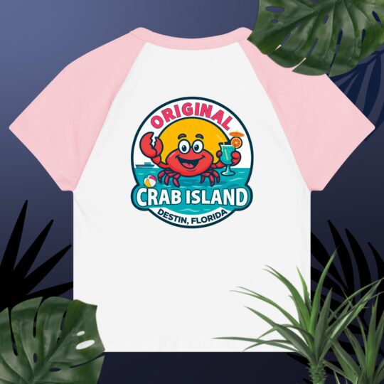 Women’s micro rib raglan baby tee